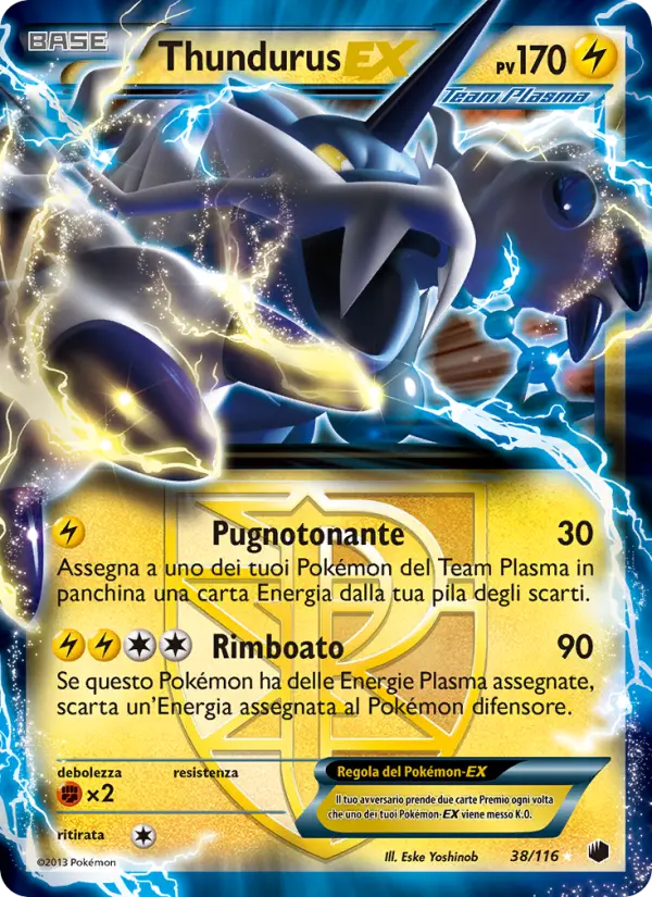 Thundurus-EX #38
