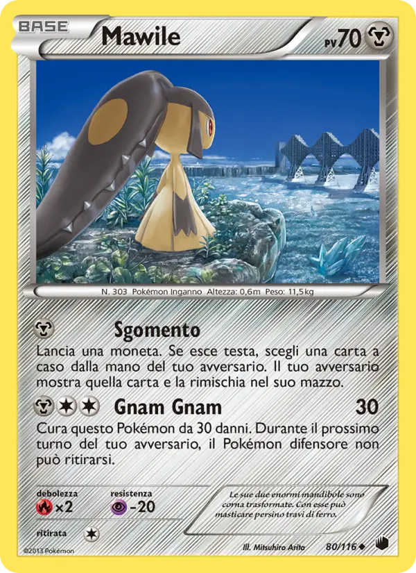 Mawile #80 — Glaciazione Plasma (Reverse Holo)