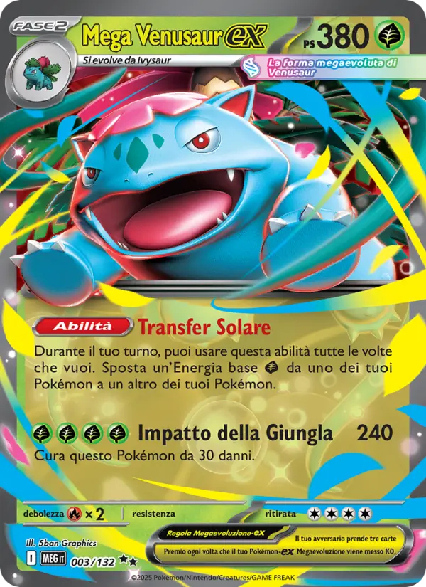 Mega Venusaur ex #003