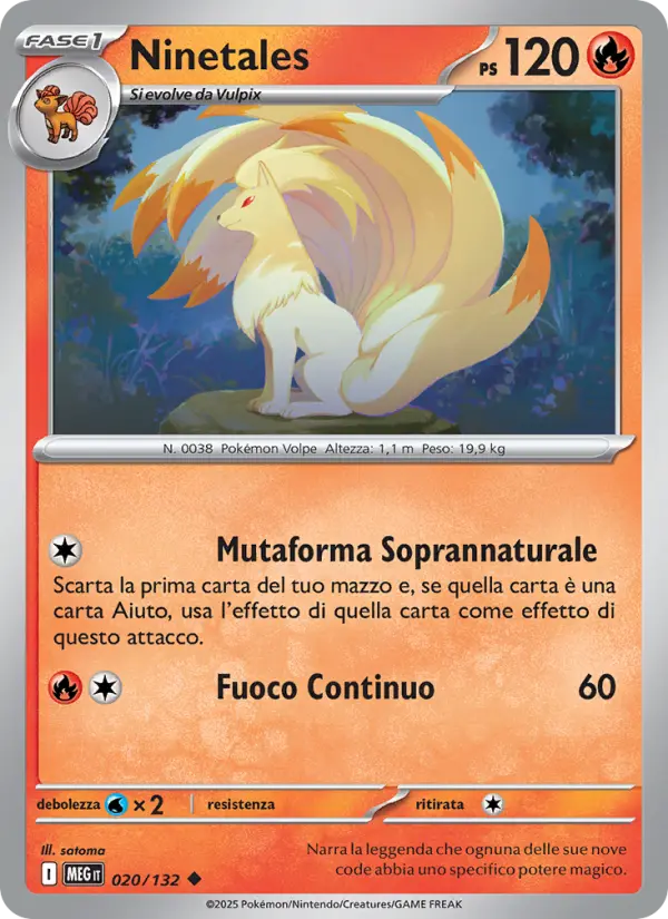 Ninetales #020
