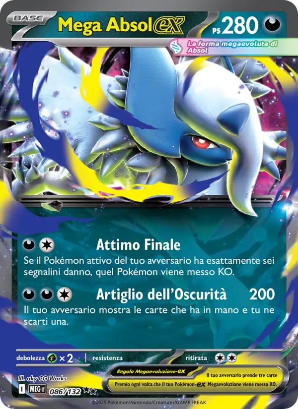 Mega Absol ex #086