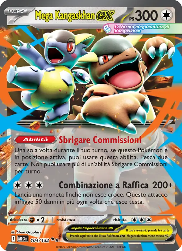 Mega Kangaskhan ex #104