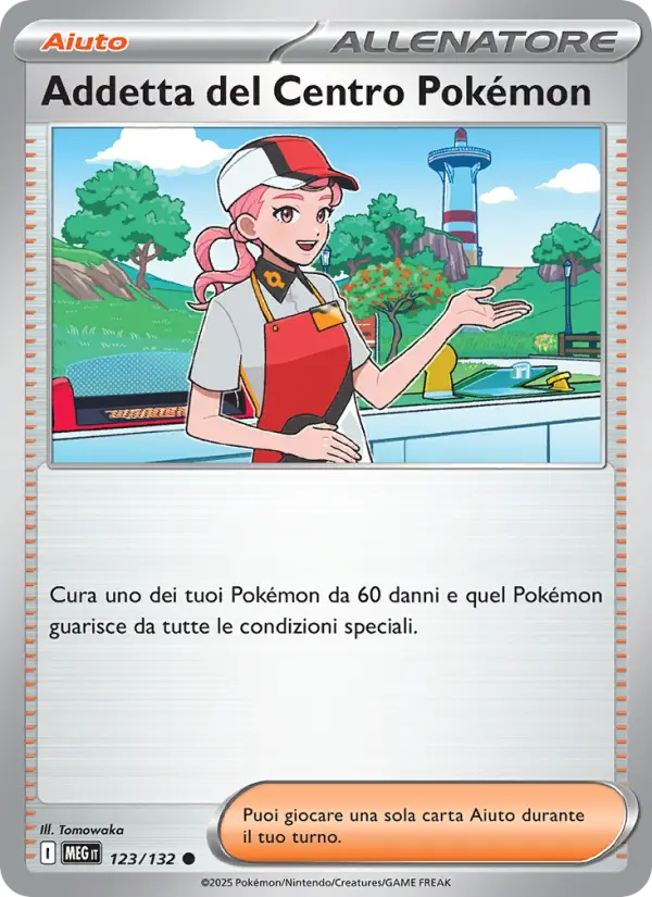 Addetta del Centro Pokémon #123