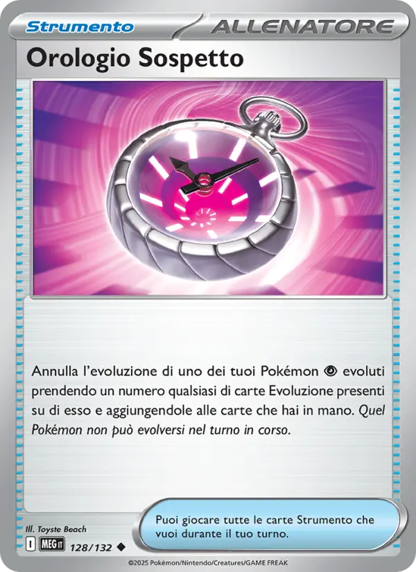 Orologio Sospetto #128 — Megaevoluzione