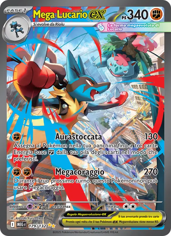 Mega Lucario ex #179