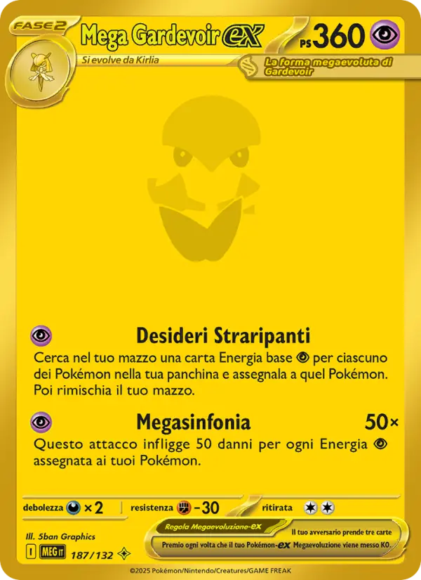 Mega Gardevoir ex #187