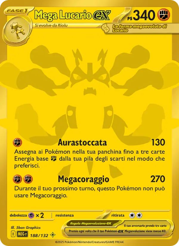 Mega Lucario ex #188