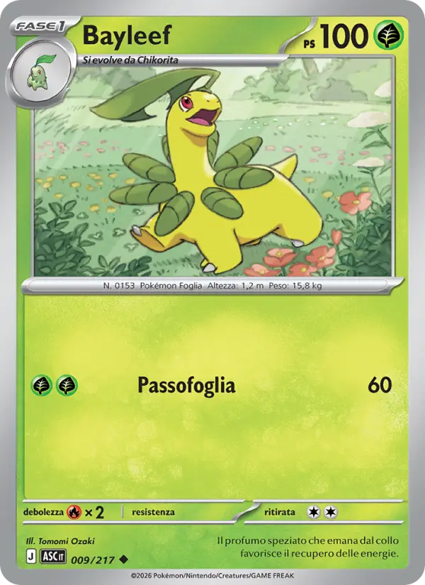 Bayleef #009 — Ascesa Eroica