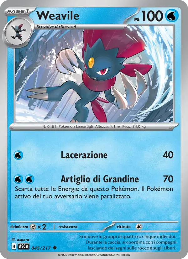 Weavile #045