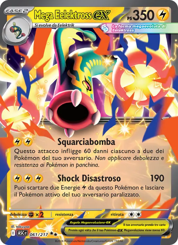 Mega Eelektross ex #061