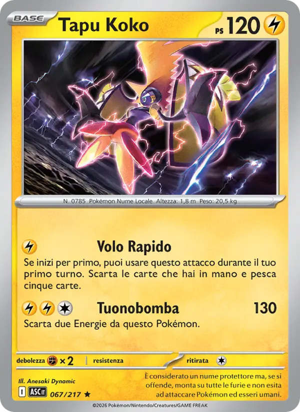 Tapu Koko #067