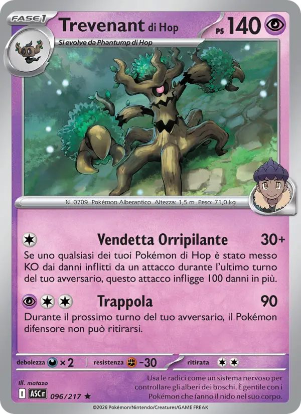 Trevenant di Hop #096