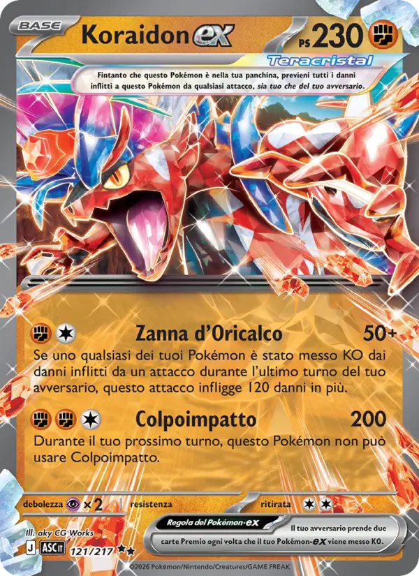 Koraidon ex #121