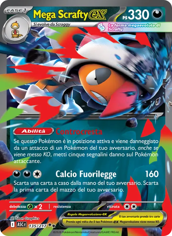 Mega Scrafty ex #135