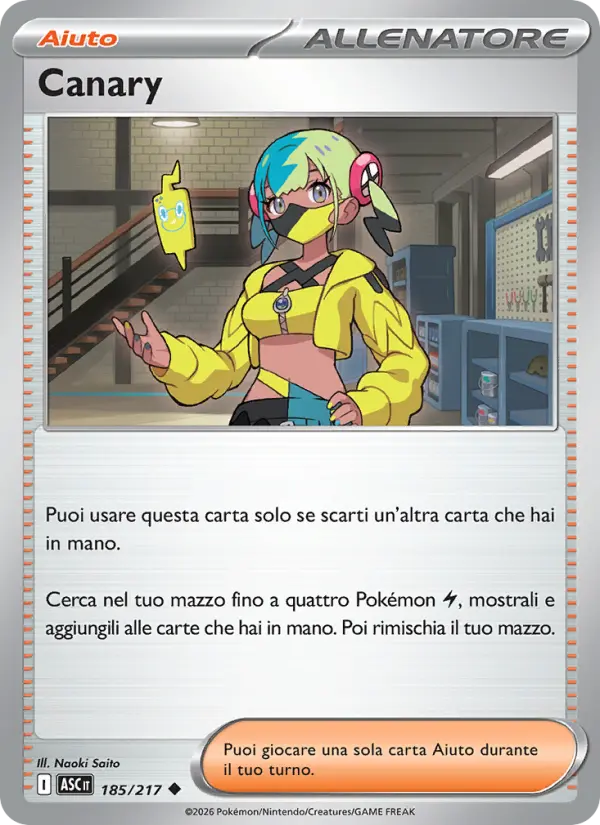 Canary #185 — Ascesa Eroica