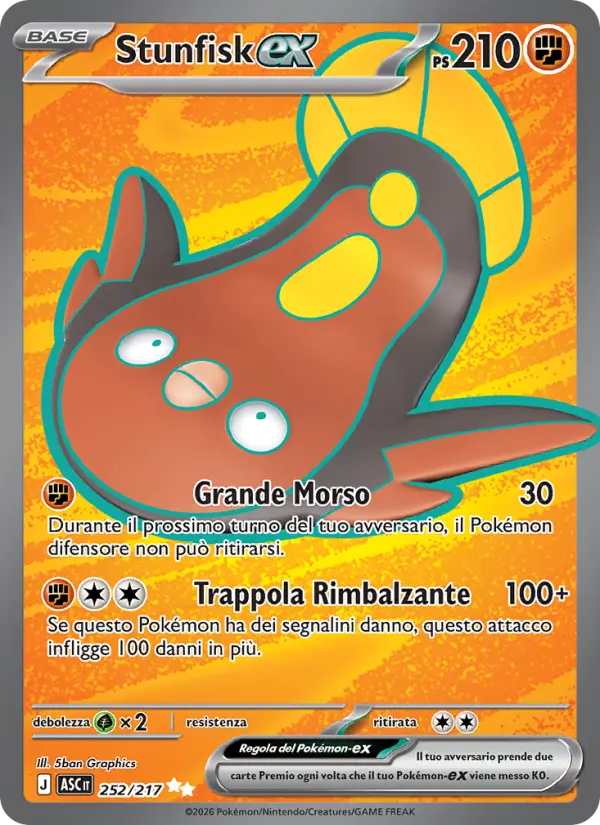 Stunfisk ex #252
