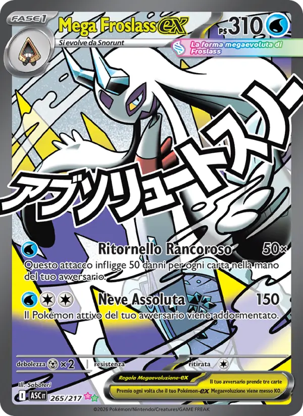 Mega Froslass ex #265