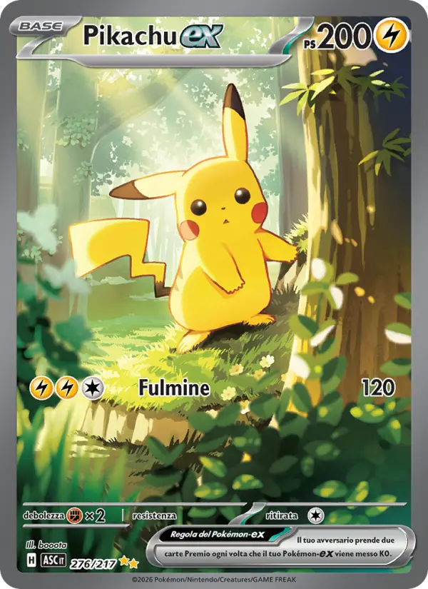 Pikachu ex #276
