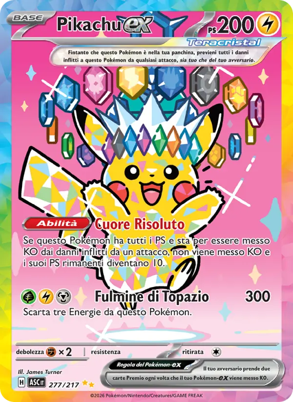 Pikachu ex #277