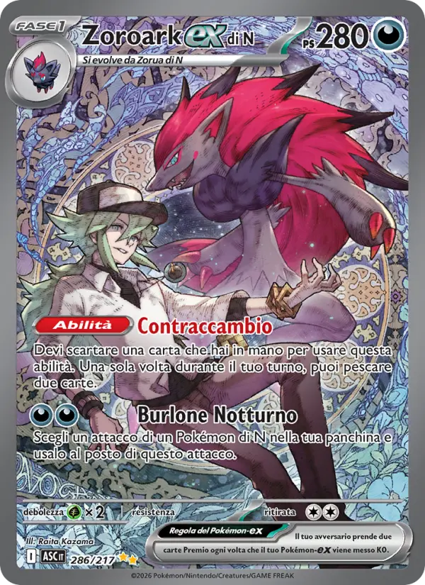 Zoroark ex di N #286