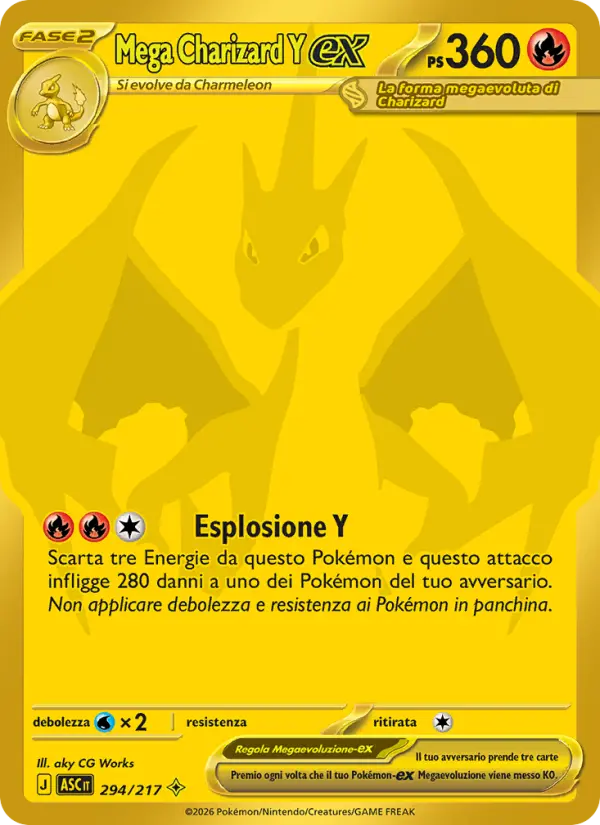 Mega Charizard Y ex #294