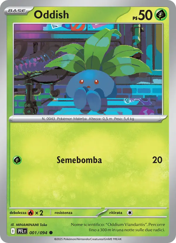Oddish #001