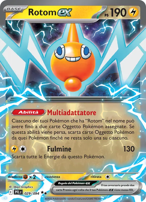 Rotom ex #029