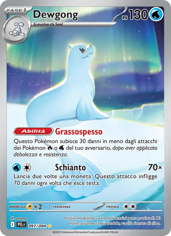Dewgong #097 — Flamme Spettrali