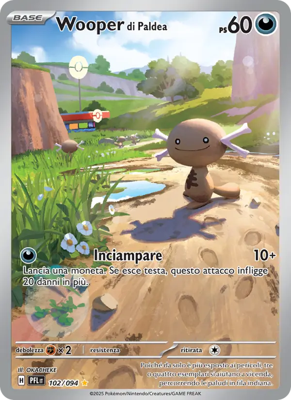 Wooper di Paldea #102