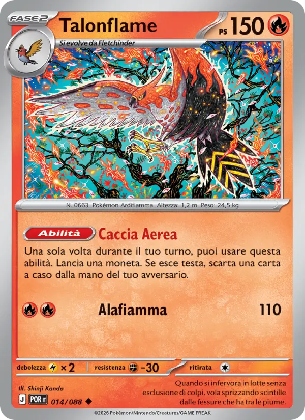 Talonflame #014