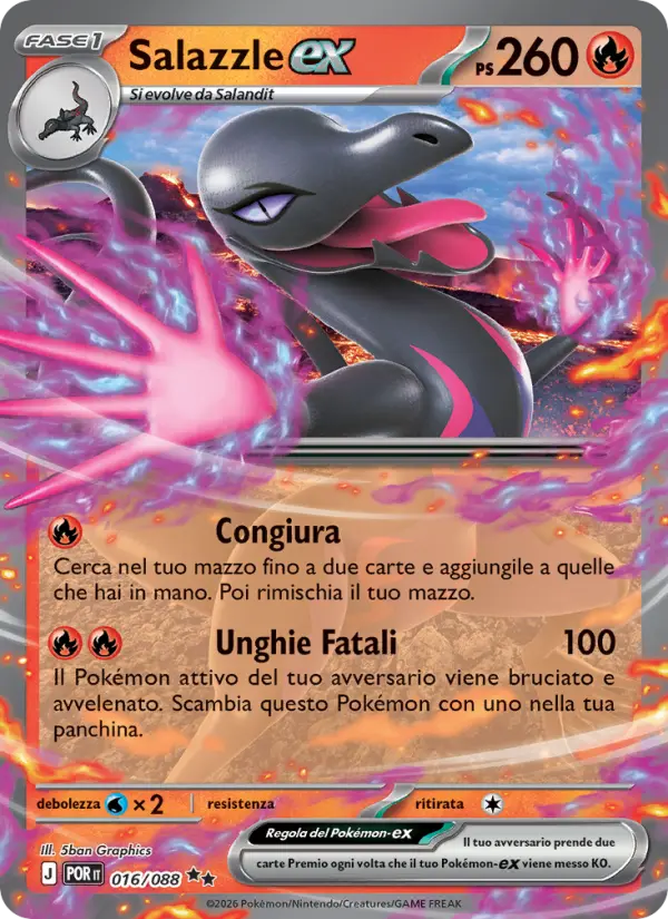 Salazzle ex #016