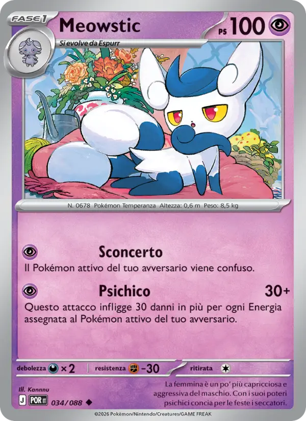 Meowstic #034