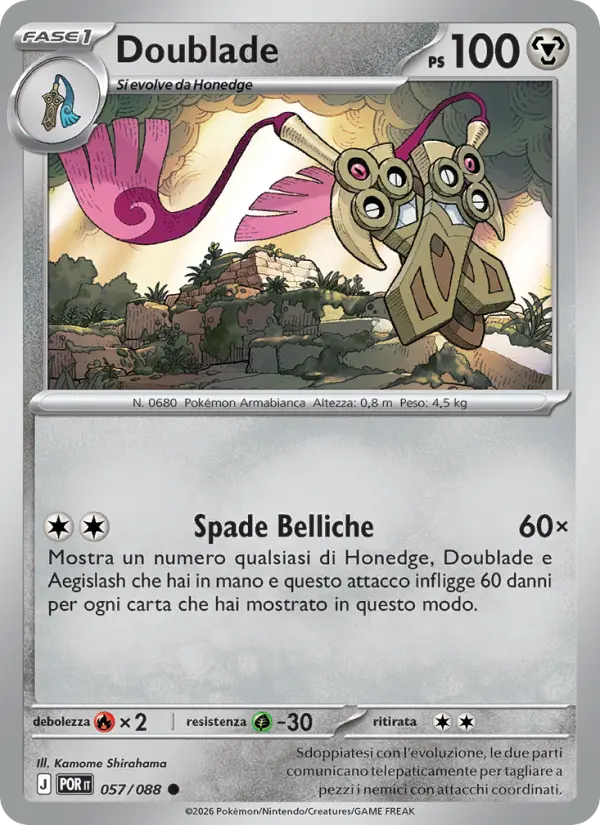 Doublade #057
