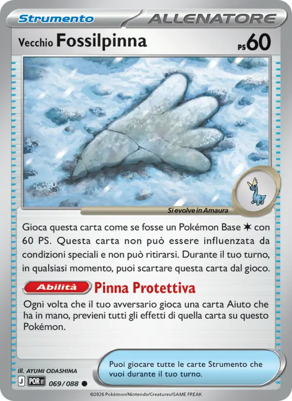 Vecchio Fossilpinna #069 — Equilibrio Perfetto