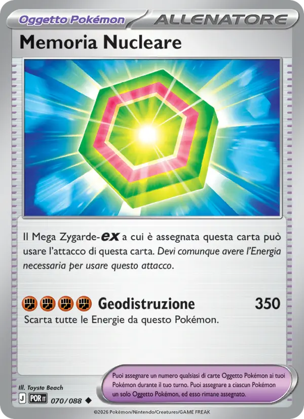 Memoria Nucleare #070 — Equilibrio Perfetto (Reverse Holo)