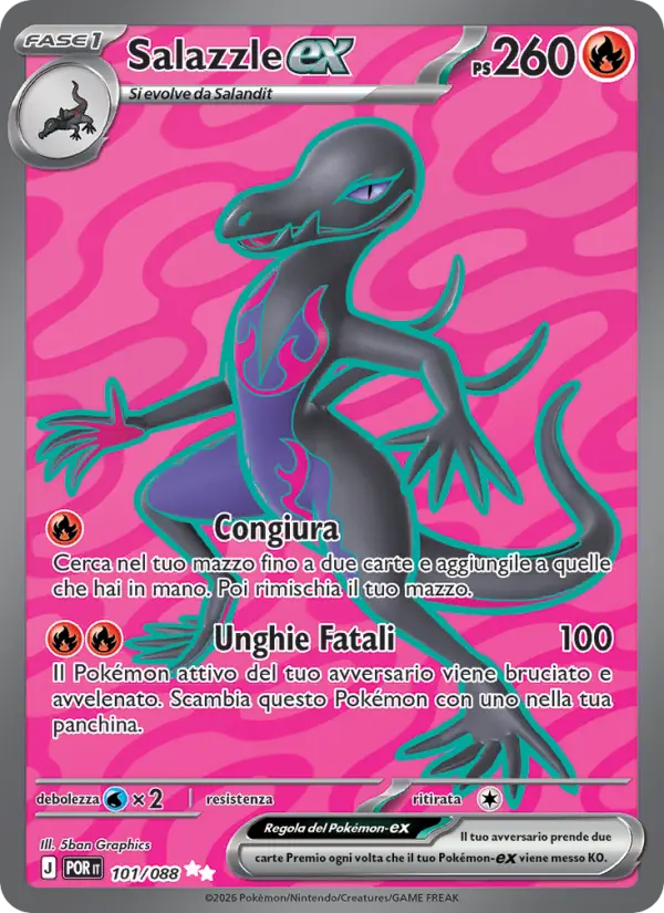 Salazzle ex #101