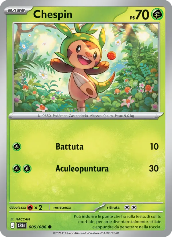 Chespin #005