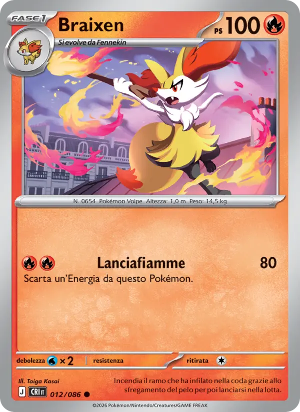 Braixen #012
