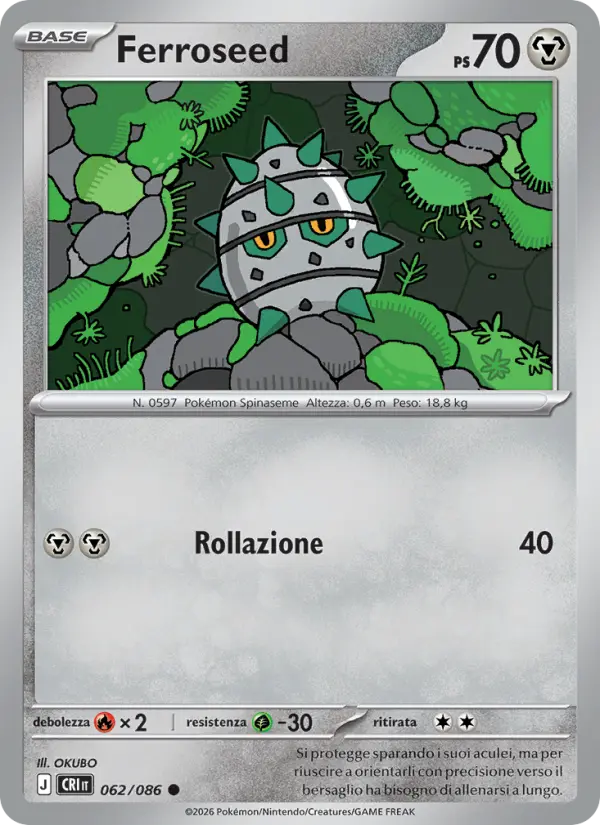 Ferroseed #062