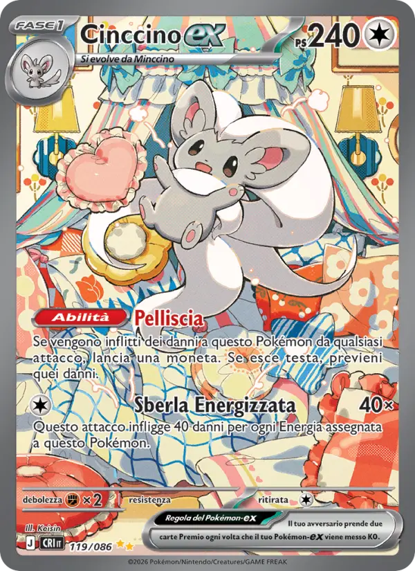 Cinccino ex #119