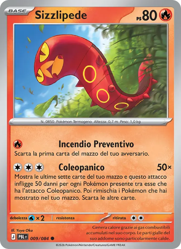 Sizzlipede #009