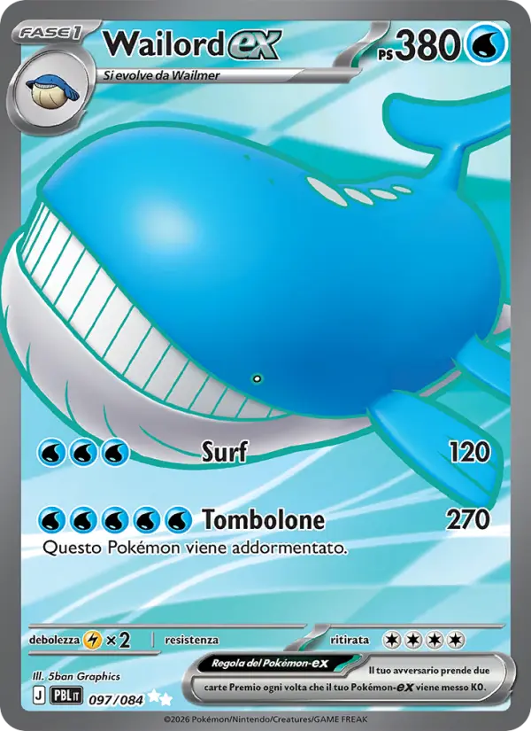 Wailord ex #097