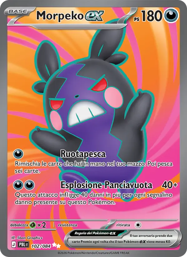 Morpeko ex #102