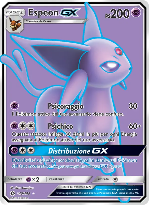 Espeon GX #140