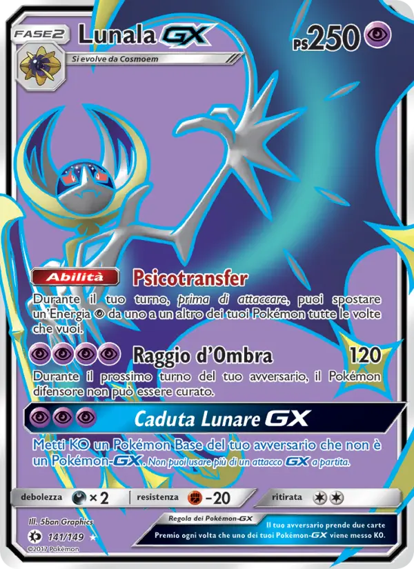Lunala GX #141