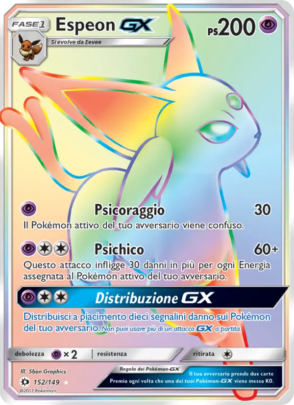Espeon GX #152