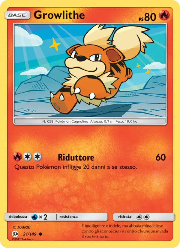 Growlithe #21