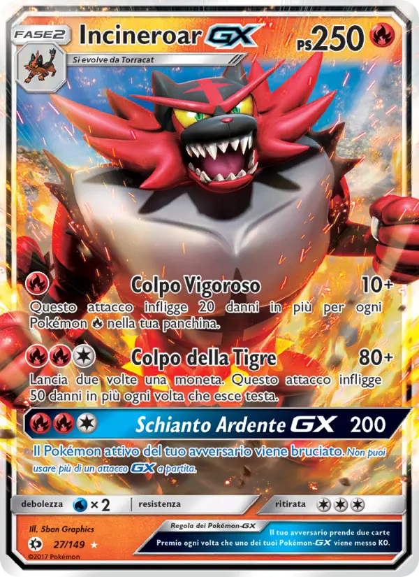 Incineroar GX #27