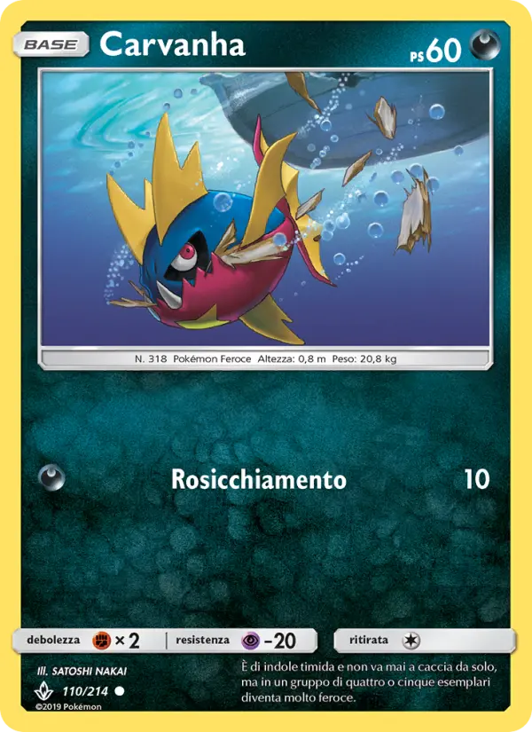 Carvanha #110 — Legami Inossidabili