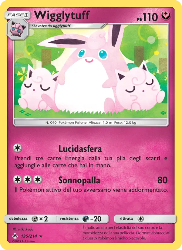 Wigglytuff #135 — Legami Inossidabili